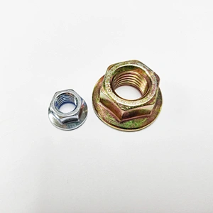 DIN6923 Hexagon serrated nuts with flange