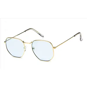 Classic High End Sunglasses Men Driving Sun Glasses Metal Mirror Eyewear Male