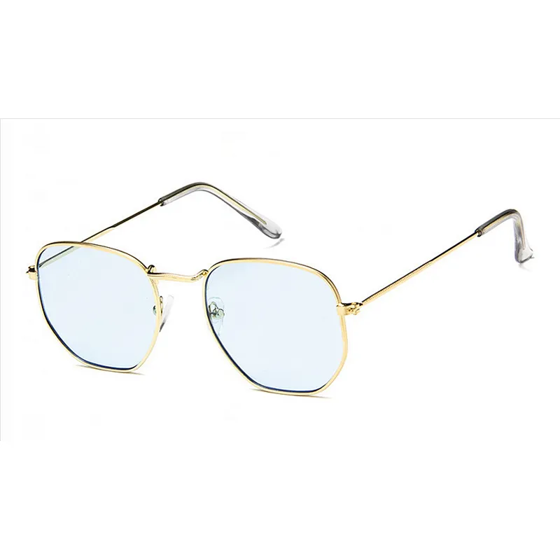 Classic High End Sunglasses Men Driving Sun Glasses Metal Mirror Eyewear Male