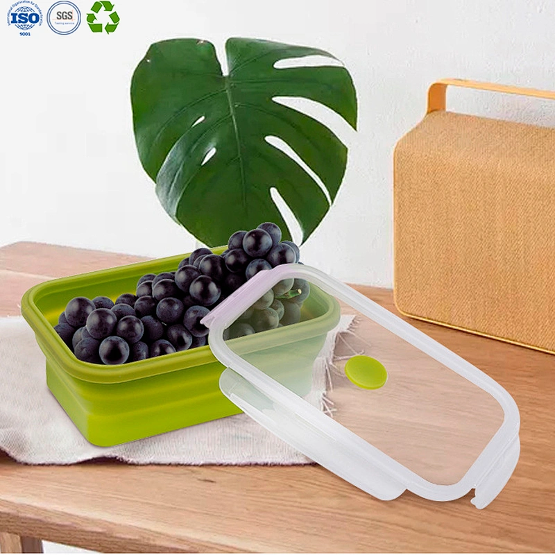 Collapsible Silicone Lunch Box