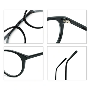 Hot sale Optical Frame Round Eyeglasses Frame Trendy Unisex Designer CP Frame