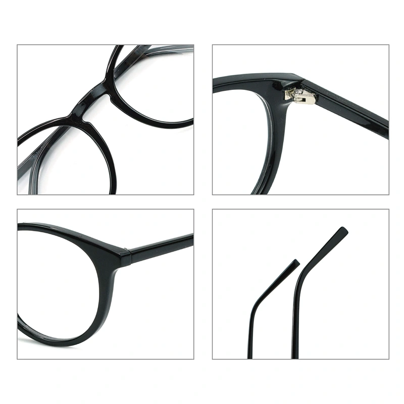 Hot sale Optical Frame Round Eyeglasses Frame Trendy Unisex Designer CP Frame