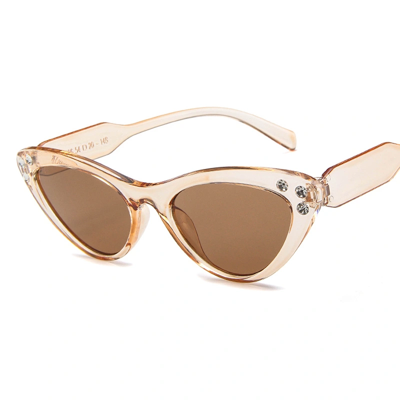 2021 New Style Colorful Popular Fashion Plastic Customized Made Variety triangle cat eye Sunglasses