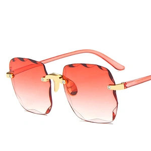 2021 Fashion Square Shades Sunglasses Men Women Rectangle Designer Glasses Custom Logo AC Lens 7 kinds color