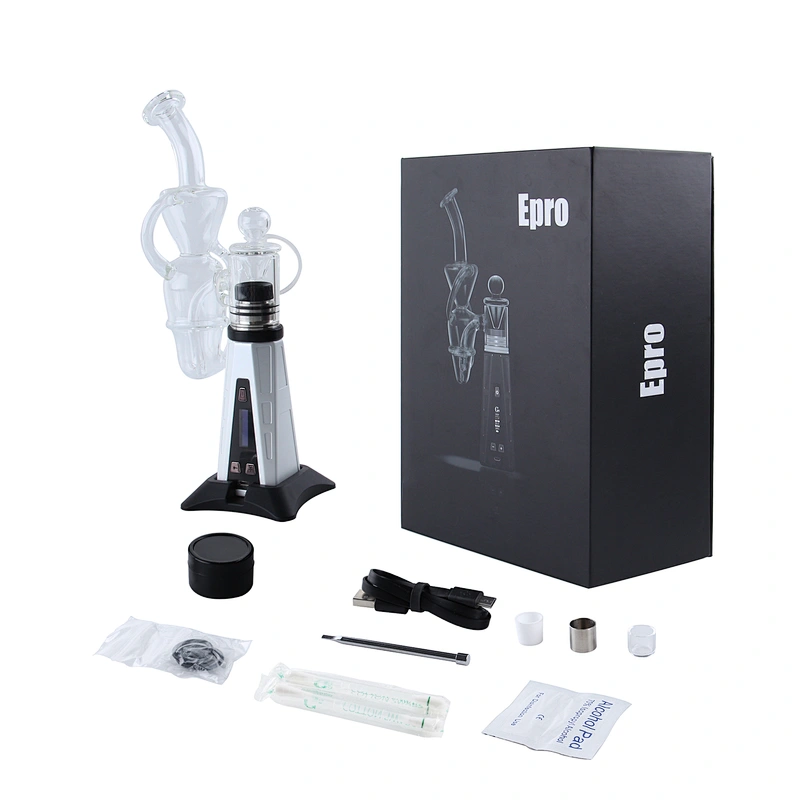 Enail Vaporizer Ceramic Quartz Titanium Portable Enail dab rigs E-Cigarettes CBD Oil Vape Portable Wax Vaporizer Epro