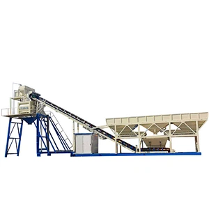 Concrete mixing plant model HZS75