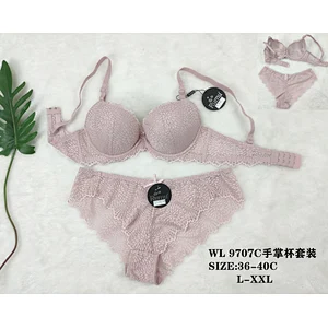 WL9707C手掌杯套装,palm cup bra