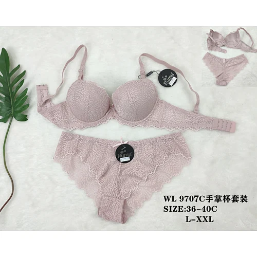 WL9707C手掌杯套装,palm cup bra