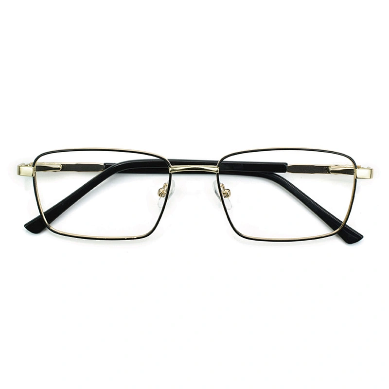 Manufacturers competitive eyeglasses frames brand square Metal Glasses Frames trendy eyewear