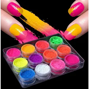 12 Color Sugar Phosphor Halo dye Powder