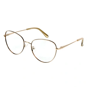 amazon hot sell custom ready stock eye glass eyewear gold metal eyeglasses optical frames for shop