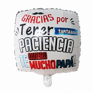 Multi-style 18 inch Spanish Happy Father's Day Feliz Papa Foil Helium Balloons Party Decorations