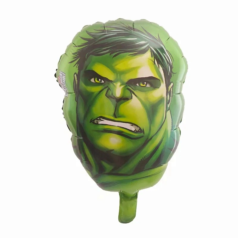 American Cartoon Character Spider man Superhero Captain Man Iron Head Shape Globos Foil Balloons For Kids Toy Decoration