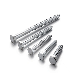 DIN571 Hexagon head wood screws