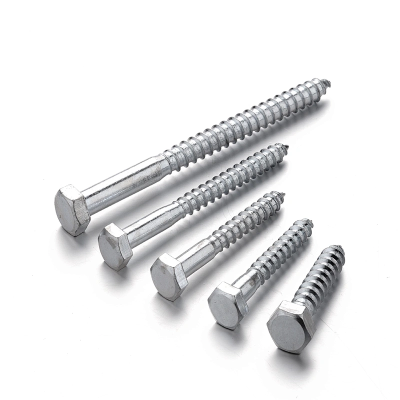 DIN571 Hexagon head wood screws