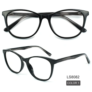 Classic Acetate Round Oversized Frames Optical Eyewear OEM/ODM Eye Glasses