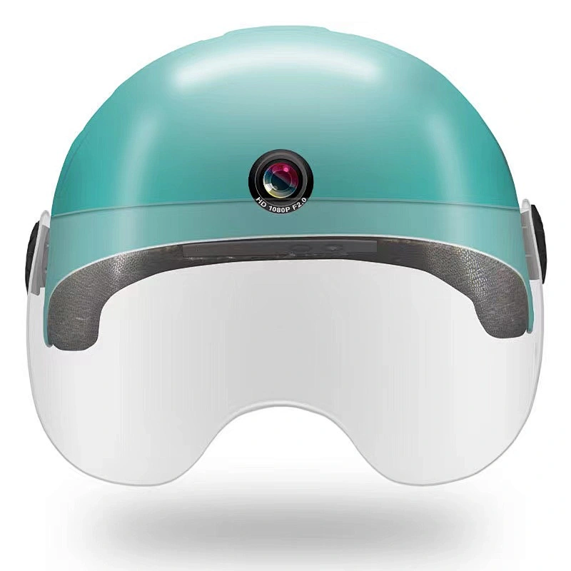 Helm mit doppeltem Objektiv