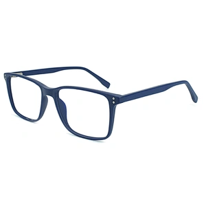 whole sale designers matte blue glasses eyewear fashion design square eyeglasses
