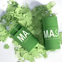 Green tea purifying cleansing clay mask stick