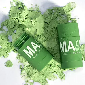 Pink purifying cleansing clay mask stick