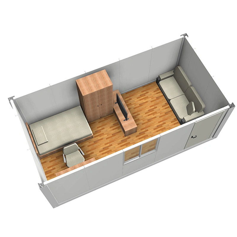 Full Set Materials Prefab  Container House with Door and Window