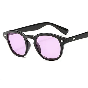 Newest Star Style Travelling Newest Ultraviolet-proof Round Face Retro Sunglasses 2021