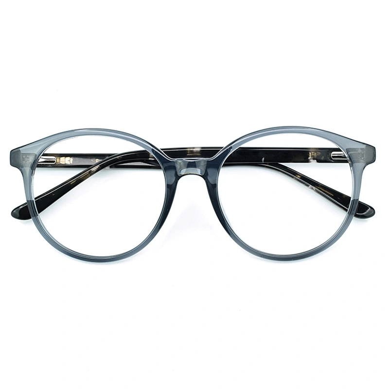 High quality specialized acetate round 4 color Italia eyewear optical glasses frames in stock
