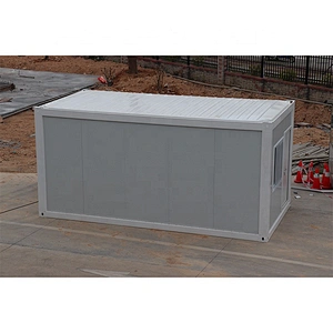 Modular 20ft Prefabricated Ready Made Container Office Living Flat Pack Container House