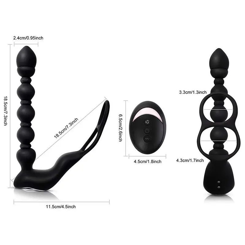 woman's anal plug for hair plugs and a man's Dildo for anal lovers