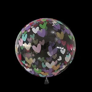 20 inch PVC Transparent Bobo Bubble Helium Balloons Birthday Wedding Party Decorations Globos