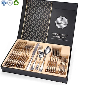 Stainless Steel 24pcs Cutlery Set