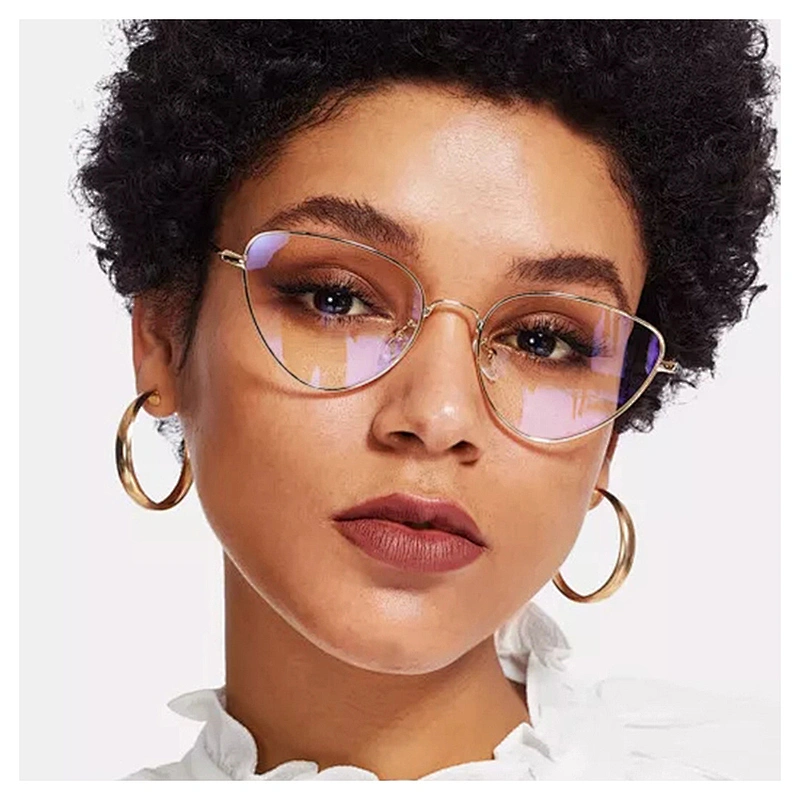 New Triangle Alloy Frame Sunglasses Men Women 2021 Fashion Shades UV400 Vintage Glasses