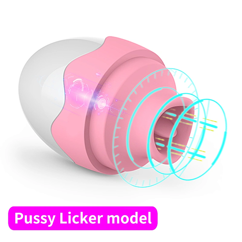 Tongue Licker Vibrator Adult Female Tease Massage Function Genitals Female Masturbator Vibrating Egg