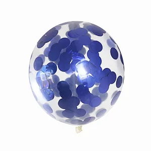 High Quality Globos 12 Inch Sequin Confetti Latex Balloons Wedding Birthday Party Decoration Balloon