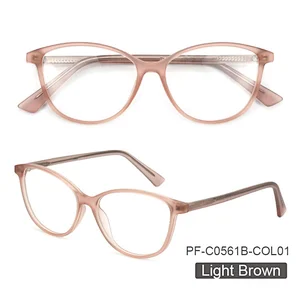 Plain Glasses Eyeglasses Full-Rim Prescription Glasses Cheap Optical Frames