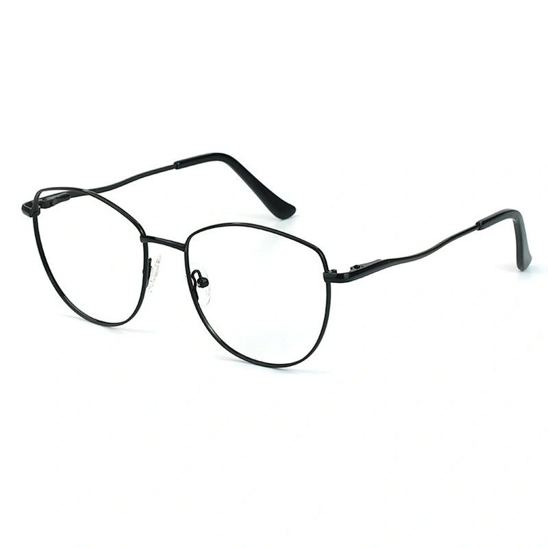 Avant-garde men metal optical frame big size bold color eyewear
