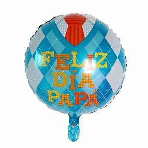 Multi-style 18 inch Spanish Happy Father's Day Feliz Papa Foil Helium Balloons Party Decorations