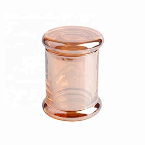 New Arrive Hot Selling Multicolor Airtight Smoking Glass Vacuum Herb Storage Container Tobacco Weed Stash Jar with Hinged Lid