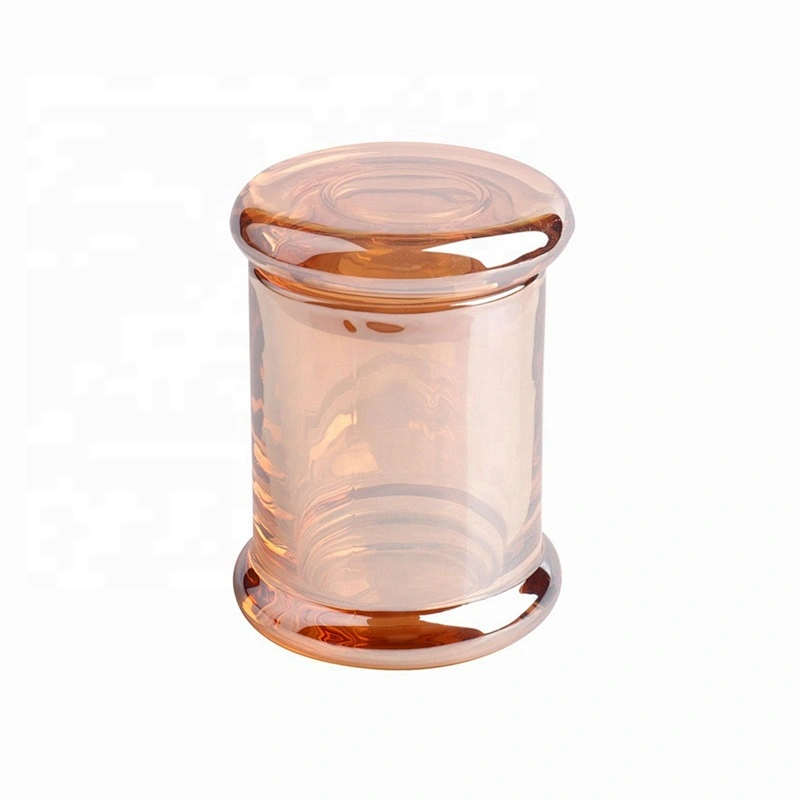 New Arrive Hot Selling Multicolor Airtight Smoking Glass Vacuum Herb Storage Container Tobacco Weed Stash Jar with Hinged Lid