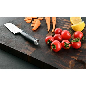 UWELD Walnut End Grain Cutting Board Reversible Chopping Board for Kitchen 16x11.5x1.2