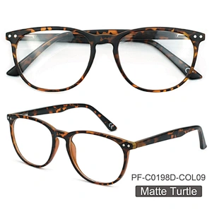 New design custom CP round eyewear optical eyeglasses colorful frame spectacle