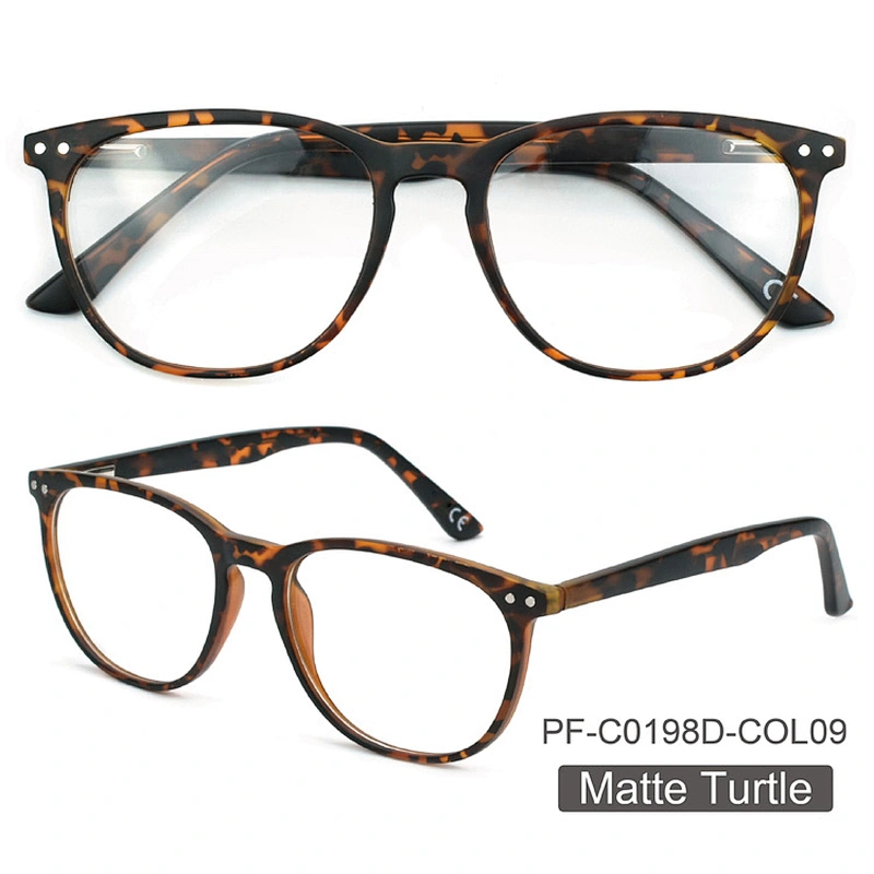 New design custom CP round eyewear optical eyeglasses colorful frame spectacle