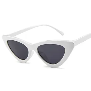 New arrivals 2021 women sunglasses 16 colors wholesale small fashion female triangle sunglasses custom logo