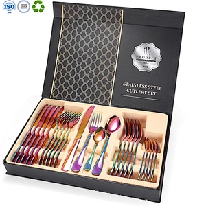 Stainless Steel 24pcs Cutlery Set
