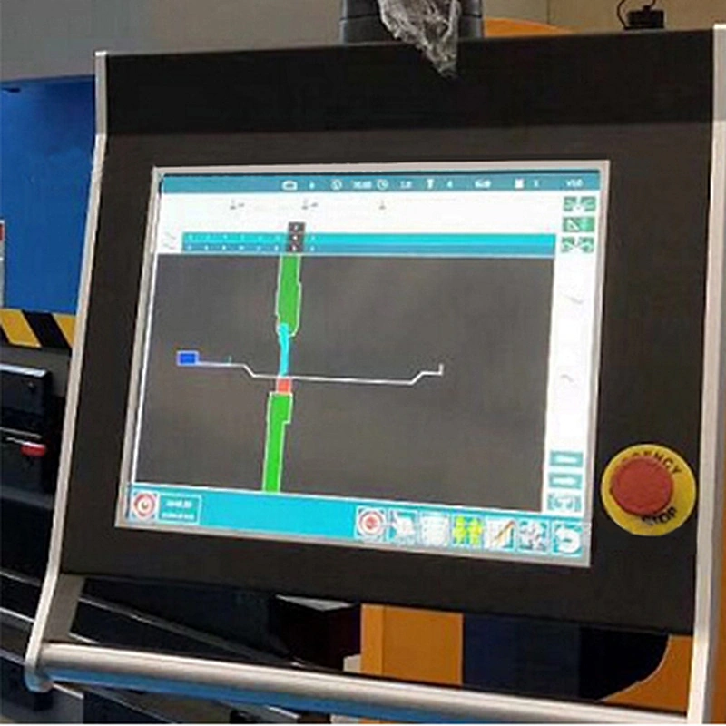 Sheet bending machine for metal