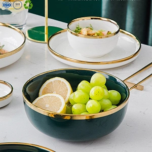 Colorful Soup Ceramic Bowls Set