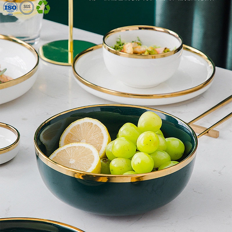 Colorful Soup Ceramic Bowls Set