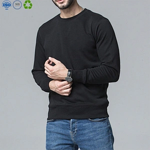 Round neck long sleeve T-shirt