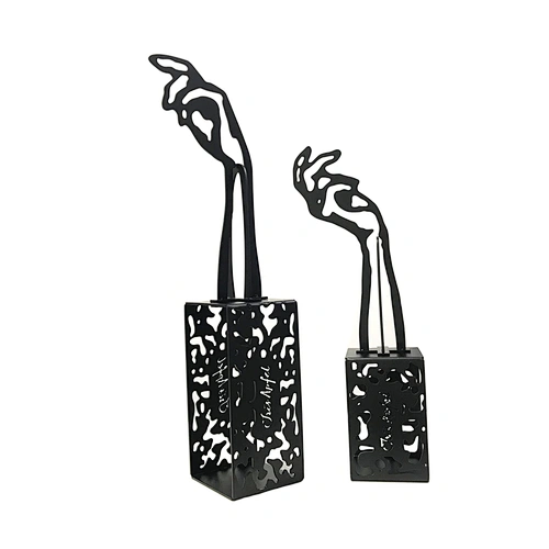 Black Powder Coated Steel Hands