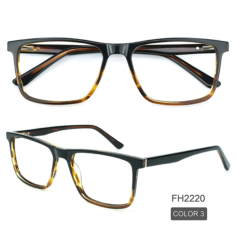PH2220 Professional In Acetate Optical Frames Manufacturers Square Mens Glasses Women Optical Acetate Spectacle